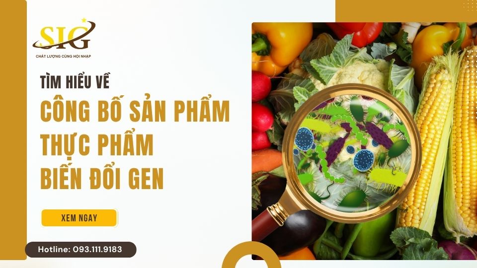 Công Bố Sản Phẩm Thực Phẩm Biến Đổi Gen
