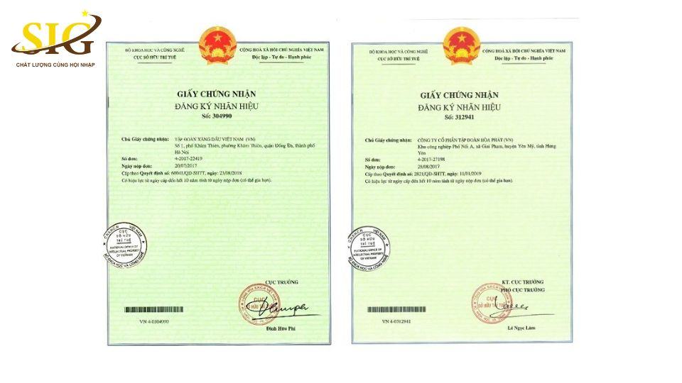 Giấy Chứng Nhận Đăng Ký Nhãn Hiệu