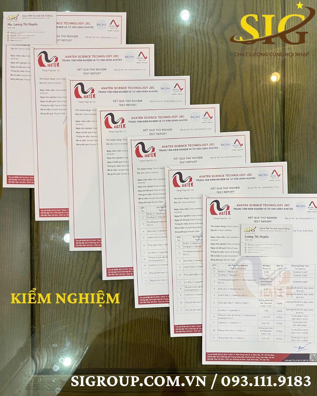 Thực hiện kiểm nghiệm sản phẩm nhập khẩu