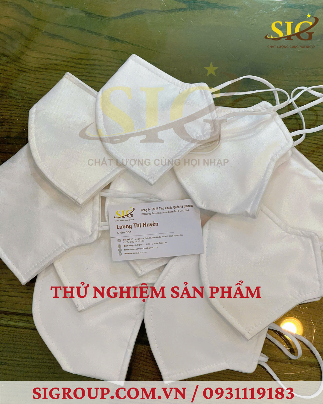 Kiểm Nghiệm Sản Phẩm Khẩu Trang